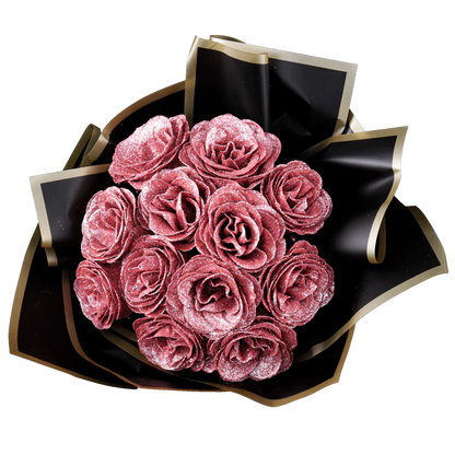 Glitter Rose Bouquet - 50 Rose